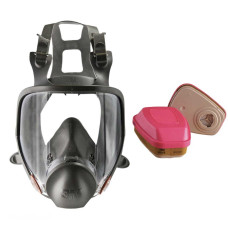 Панорамна маска 3М 6900 з фільтром 3М 60926 Multi Gas/Par P100